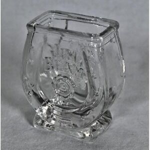 Vintage Jim Beam‎ Shot Glass Toothpick Holder Horseshoe Shape